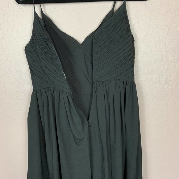 NWT Banana Republic Fit & Flare Dress Black Size 4P - Picture 6 of 8